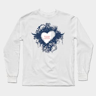 Thoughts positive Long Sleeve T-Shirt